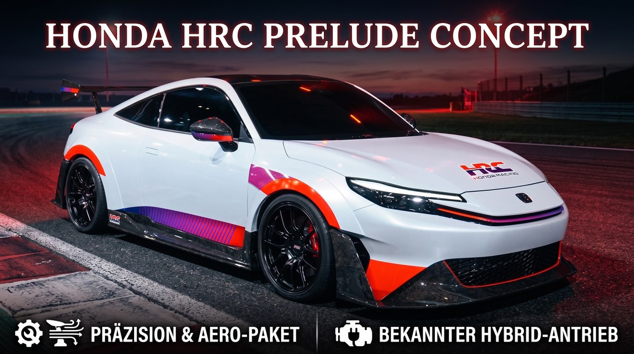 Honda HRC Prelude Concept mit HRC-Performance-Upgrades im Check