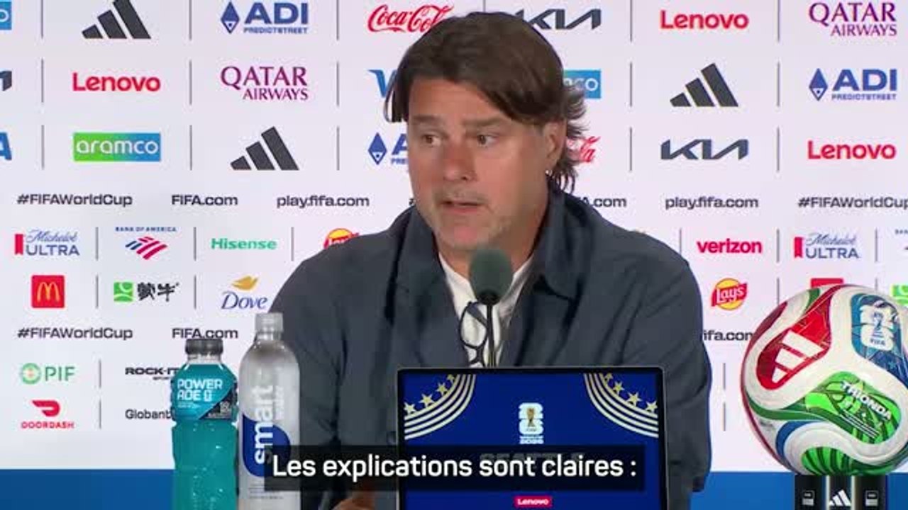 États-Unis - Pochettino : "Nous n'avons pas été à la hauteur"