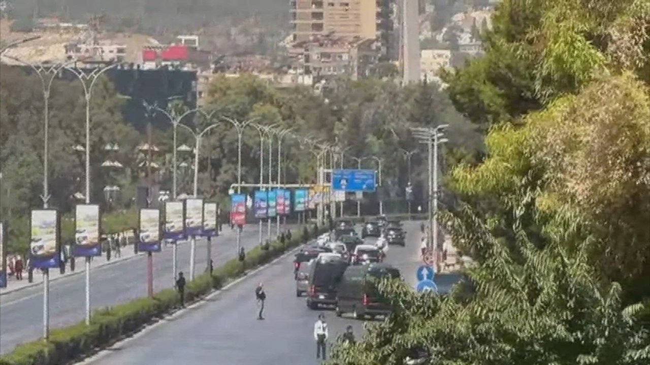 Varias explosiones en Damasco junto al hotel en el que se aloja Macron durante su visita a Siria