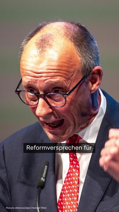 No Glomex Friedrich Merz: 'Deutschland kann mehr' - Reform-Versprechen des Bundeskanzlers sorgt für Wirbel