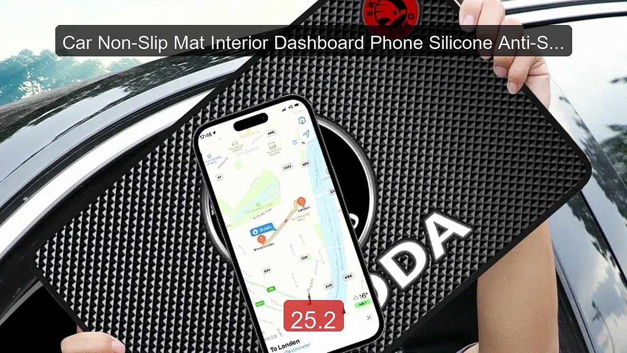 Car Non-Slip Mat Interior Dashboard Phone Silicone Anti-Slip ... -- Amazing Value 2026 | Must Have!