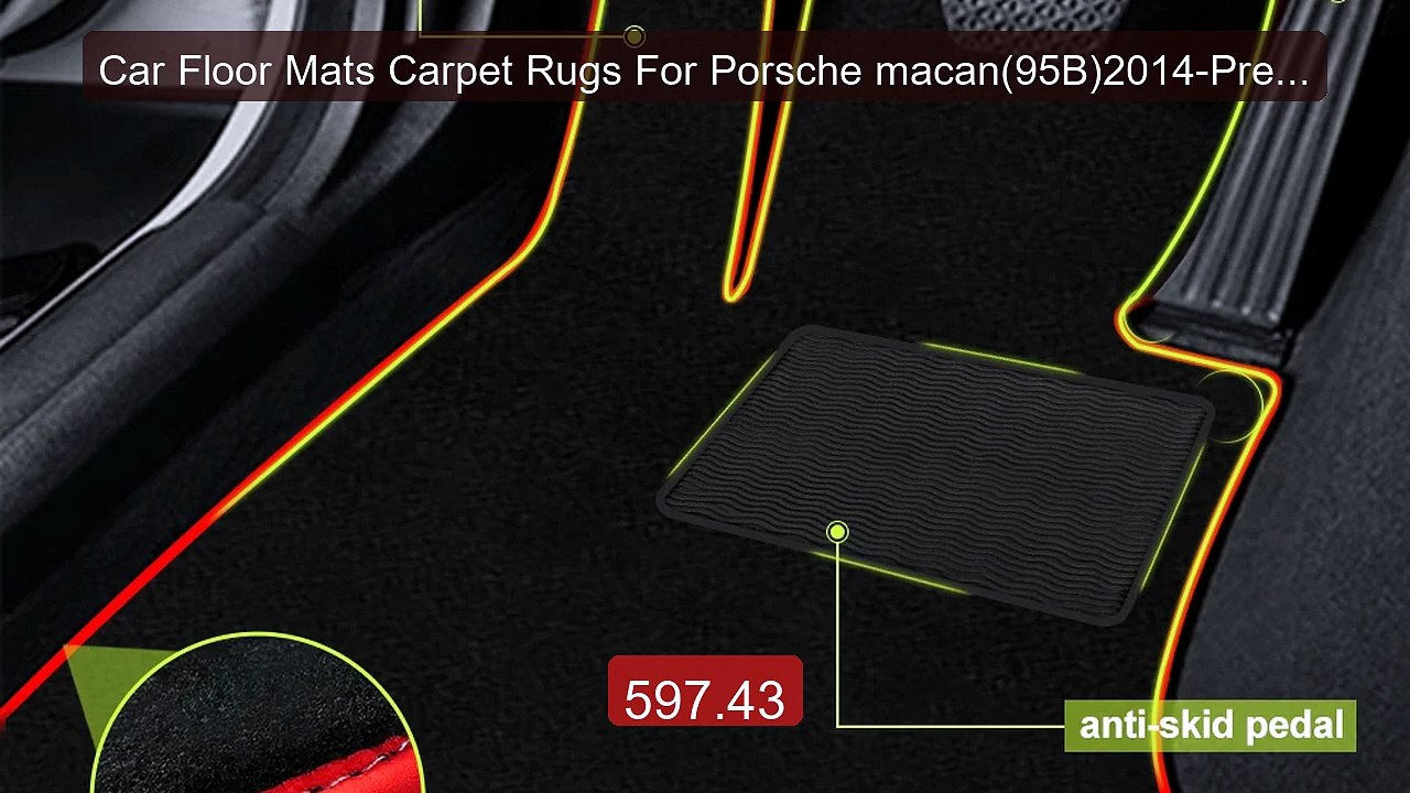 Car Floor Mats Carpet Rugs For Porsche macan(95B)2014-Present... -- Amazing Value 2026 | Must Have!