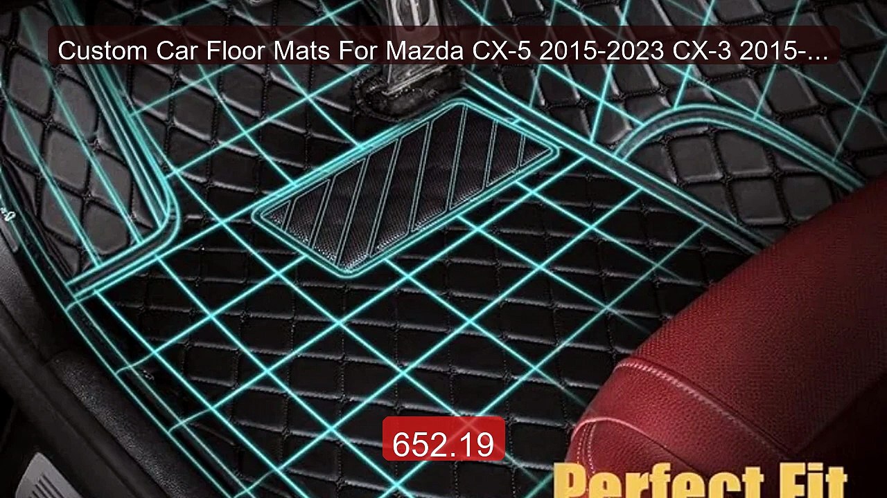 Custom Car Floor Mats For Mazda CX-5 2015-2023 CX-3 2015-2023... -- Amazing Value 2026 | Must Have!
