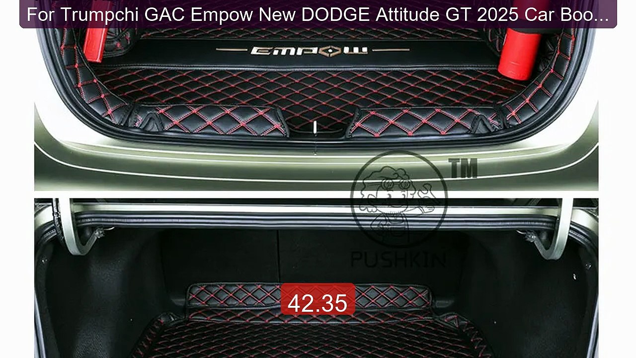 For Trumpchi GAC Empow New DODGE Attitude GT 2025 Car Boot Mat Rear... -- Top Rated 2026 | Buy Now!