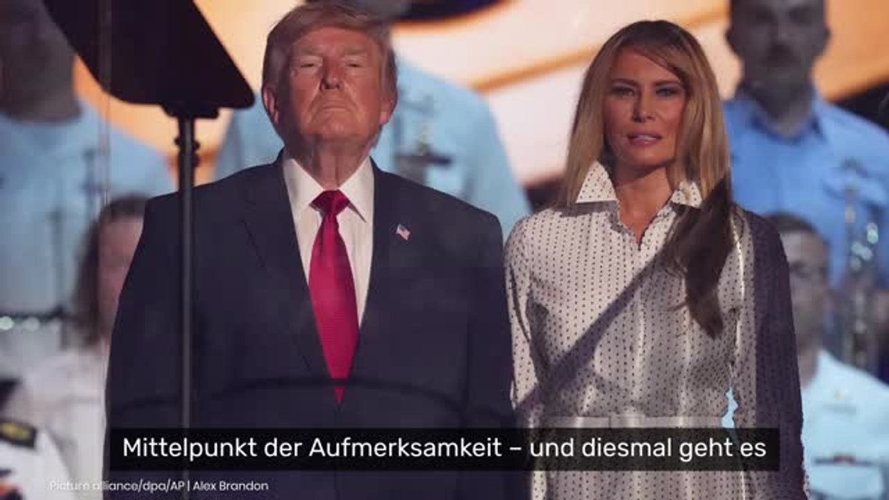Donald und Melania Trump: 'Sie hasst seine Berührung' - Präsidentenpaar für Geste verspottet