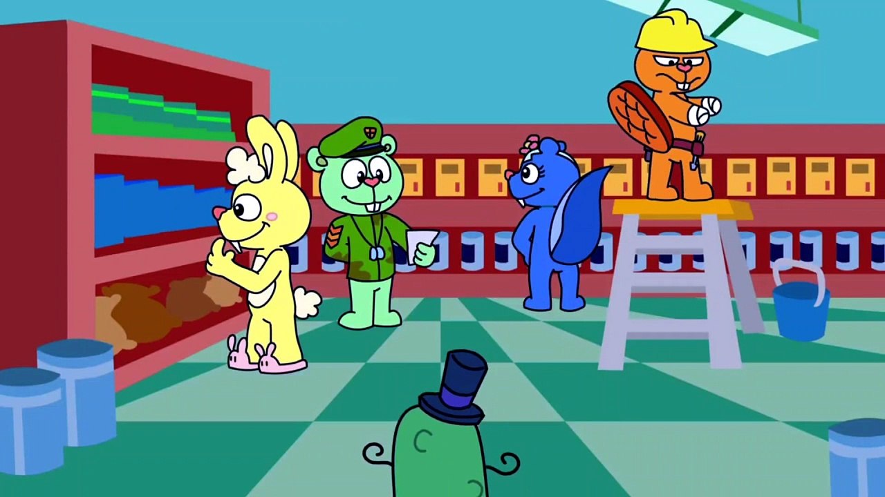 Animation Happy Tree Friends Presenta Catástrofe En La Tienda Fan Made