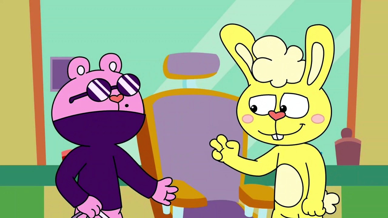 Animation Happy Tree Friends Presenta Peluquería The Mole Fan Made