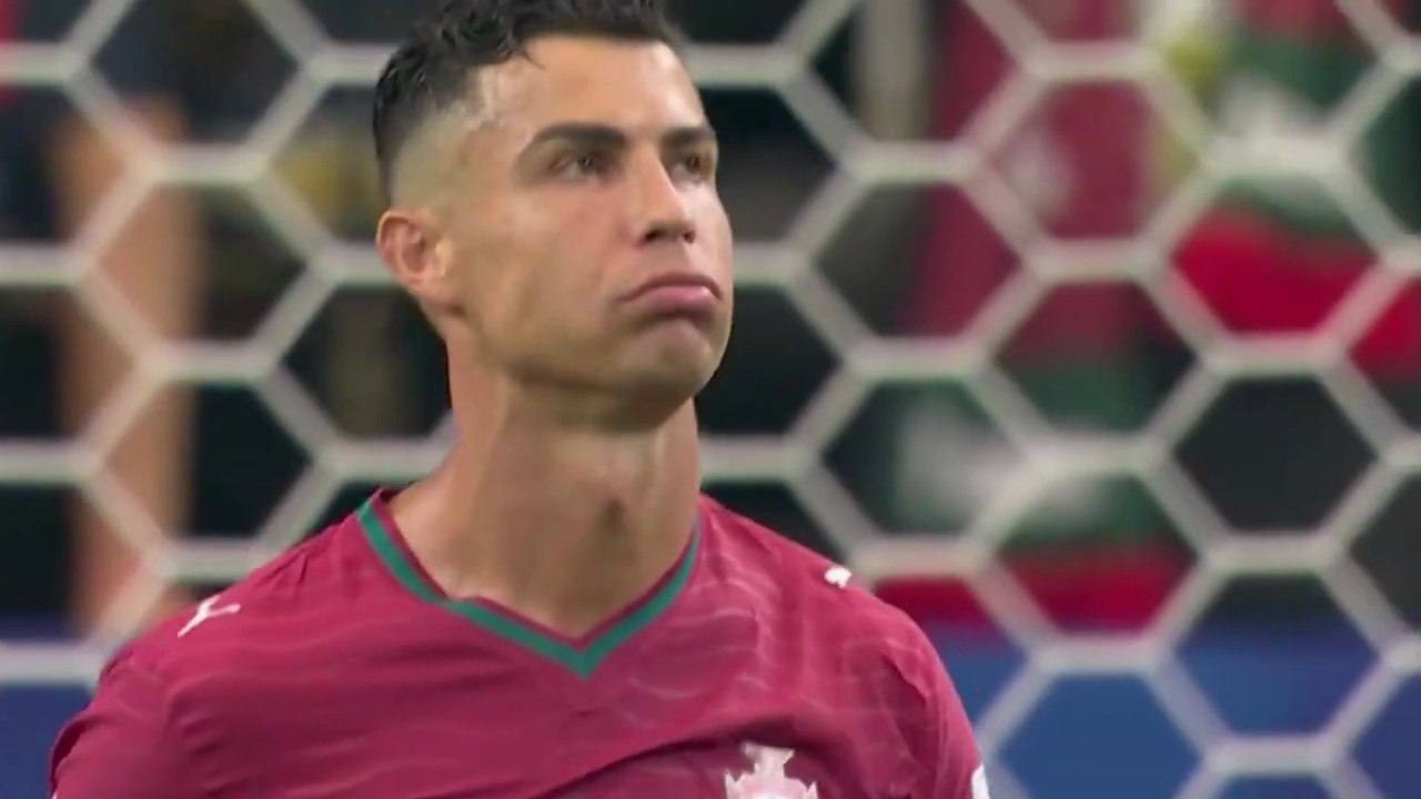 Portugal VS Spain  Highlights  0-1  Ronaldo Crying 💔 and Yamal 🔥