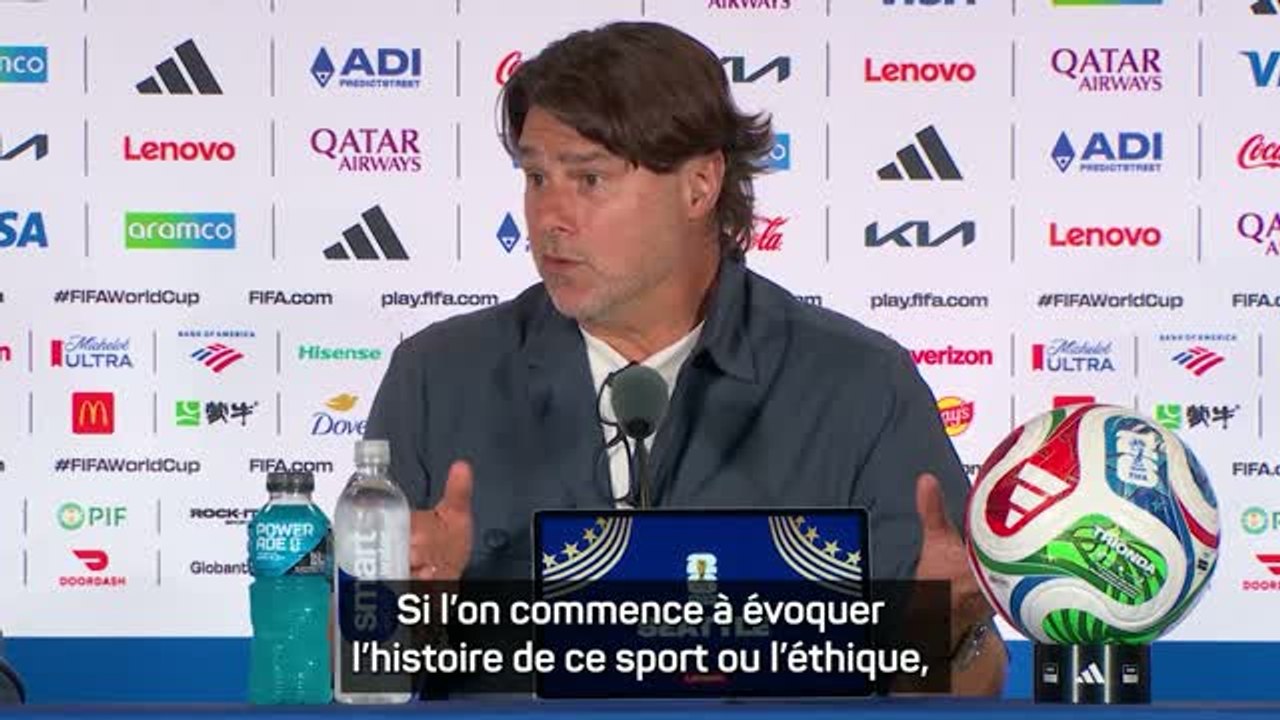 États-Unis - Pochettino "déçu" par le mélange du football et de la politique