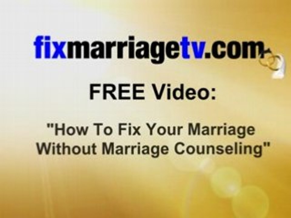 http://www.fixmarriagetv.com  Houston marriage counseling