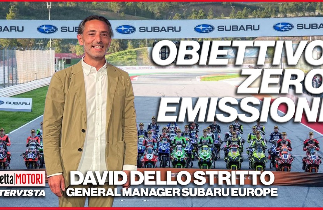 Superbike, ecco perché la safety car è una Subaru elettrica