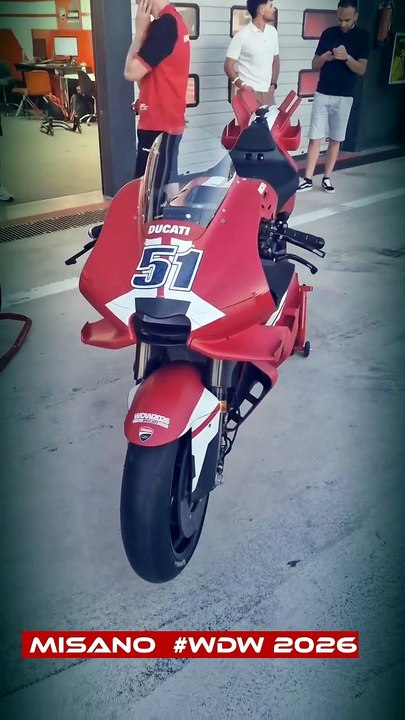 desmosedici 850cc motogp roar at Misano WDW 2026