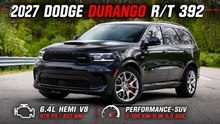 2027 Dodge Durango R/T 392: Exklusive Running Footage & Drive-by