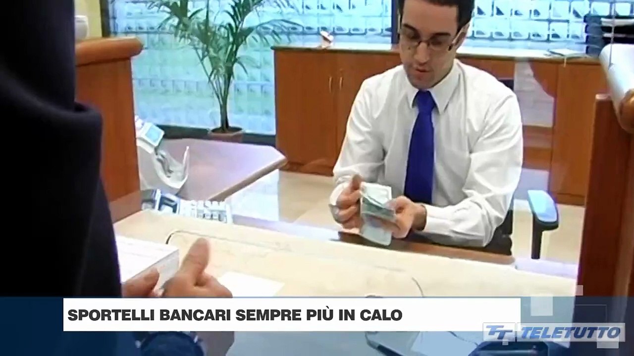 Video News - Sportelli bancari sempre più in calo nel bresciano