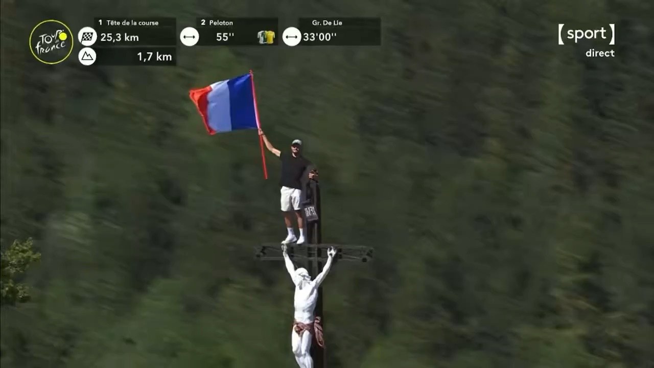 Il est perché lui ….