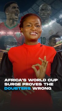 Africa’s World Cup surge proves the doubters wrong