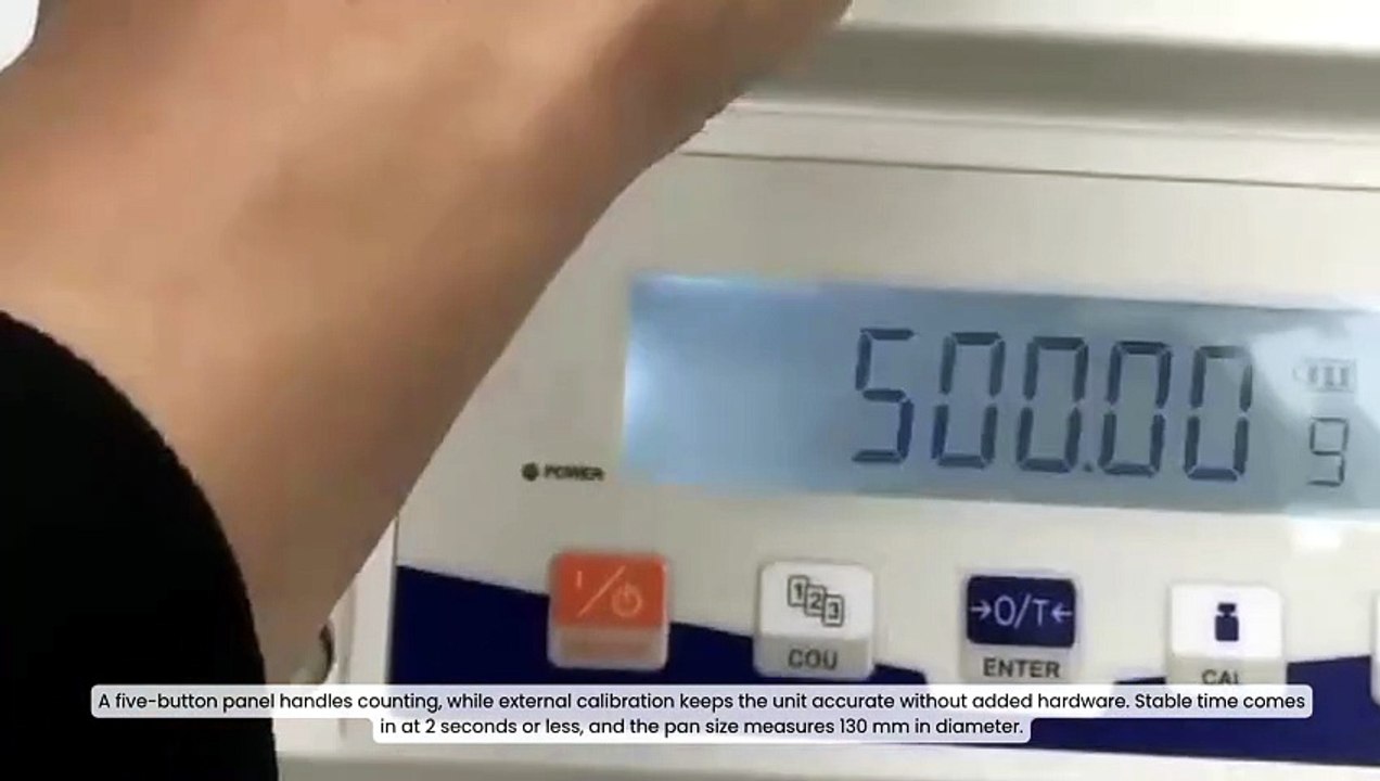 Digital Balance BZBD-505 with Accurate Weighing Performance for Laboratory Applications