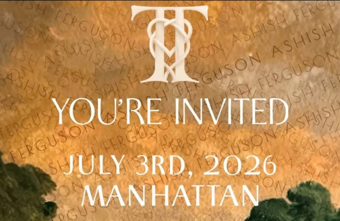 Taylor Swifts Hochzeitseinladung im Netz geleakt