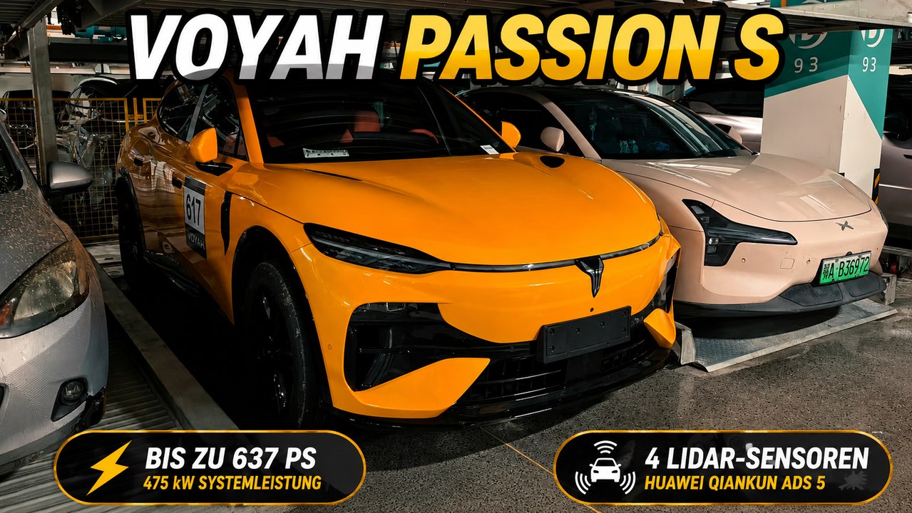 Voyah Passion S gegen Xiaomi YU7 – Das steckt im E-SUV