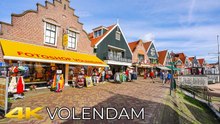 Volendam 🇳🇱 | The Most Beautiful Dutch Fishing Village In The Netherlands 🇳🇱 4K 60p (WITH CAPTIONS)