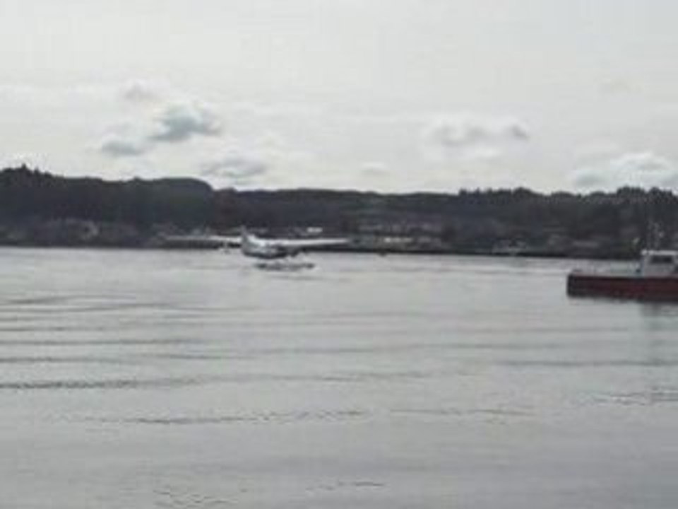 hydravion au decollage a oban, 1