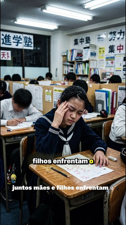 O _Inferno dos Exames_ que Destrói Mentes no Japão