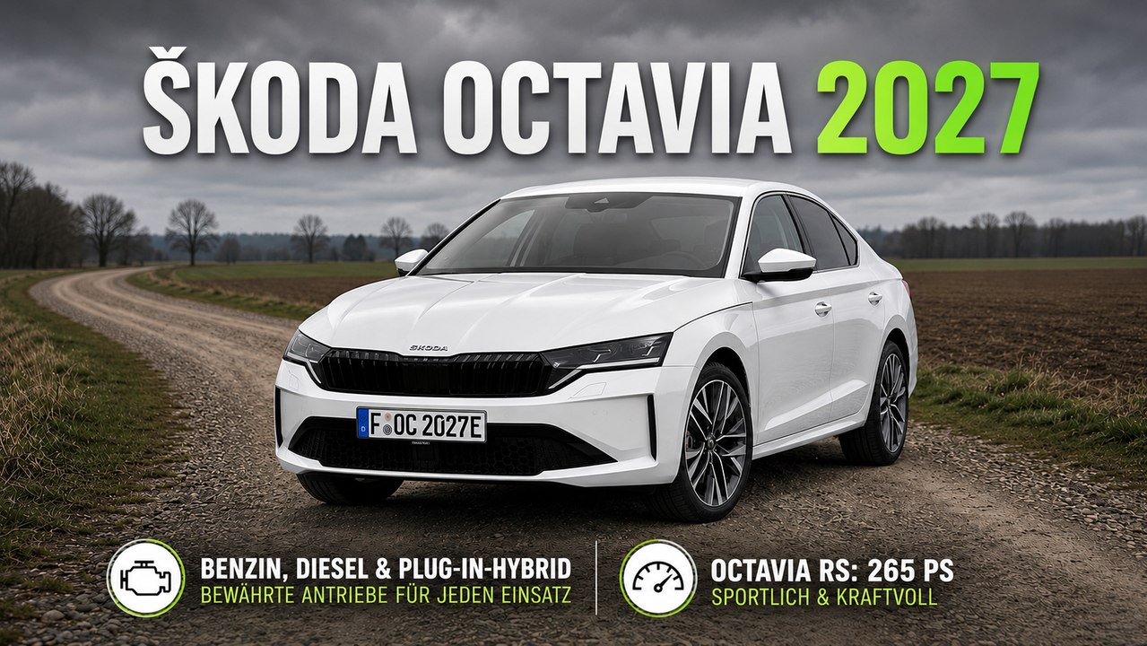 2027 Škoda Octavia: Frischer Look vor der Elektro-Generation