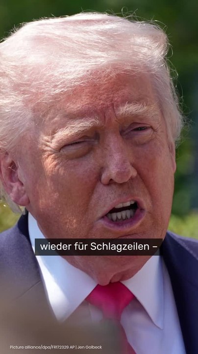 No Glomex Donald Trump: Kurz vor dem Abflug - Trump blamiert sich mit peinlichem Video