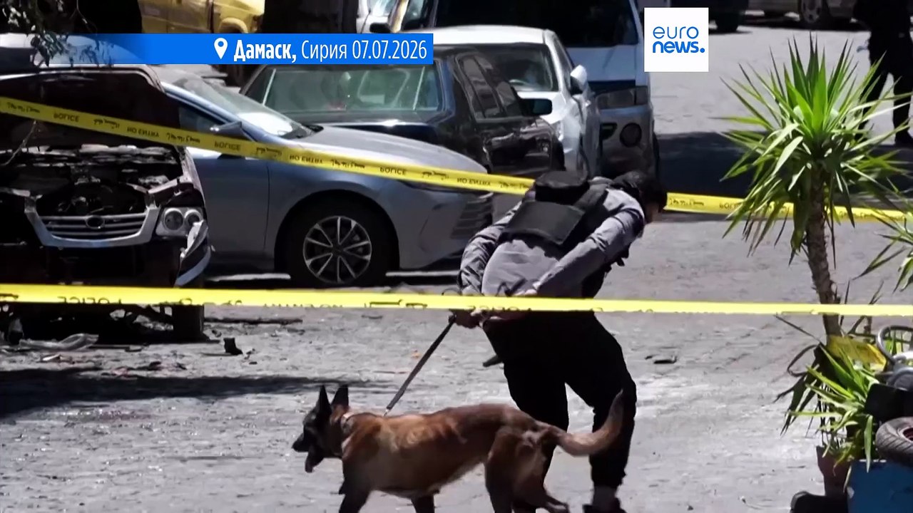 Взрывы у отеля Макрона в Дамаске