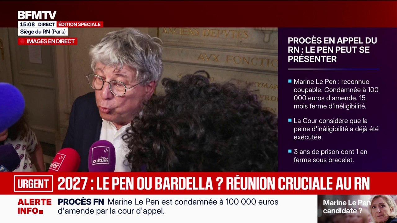 Marine Le Pen ou Jordan Bardella: "Quel que soit le candidat, on le battra", assure Éric Coquerel (LFI)