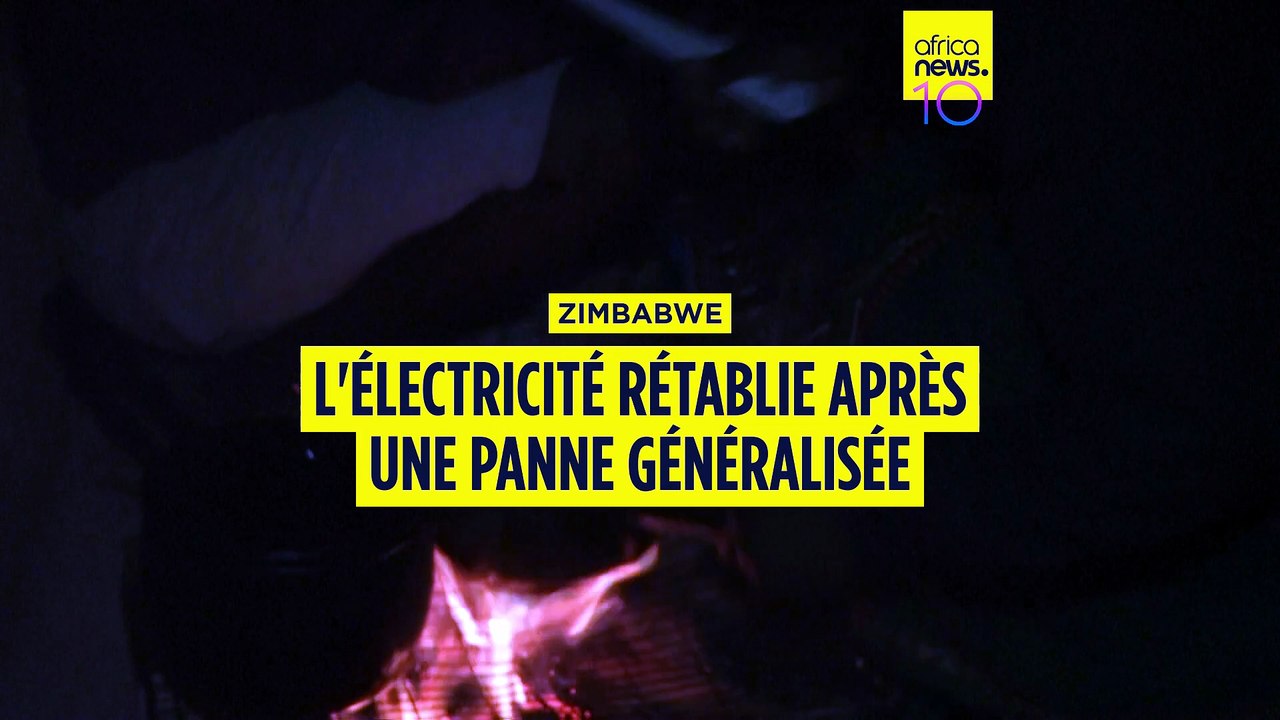 Zimbabwe : l'électricité rétablie après une panne généralisée