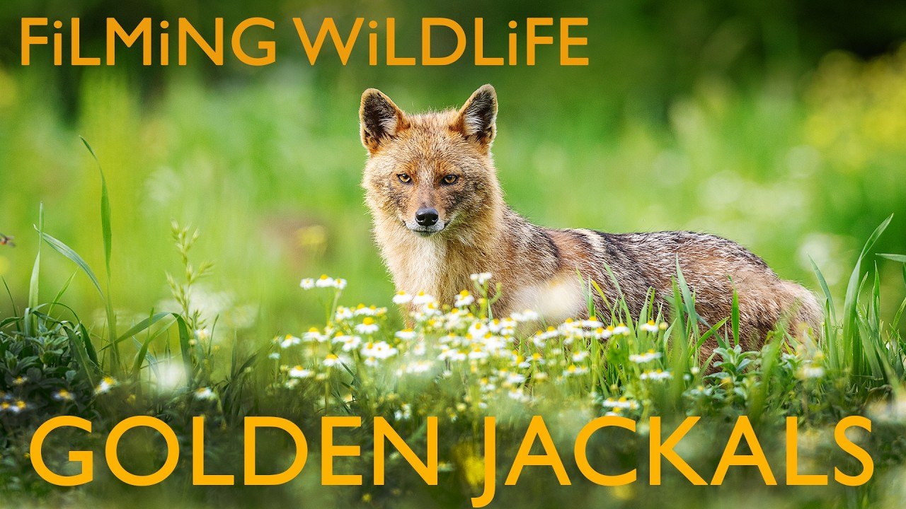 BTS Filming & Photographing Golden Jackals from a hide | Wildlife Photography & Filmmaking