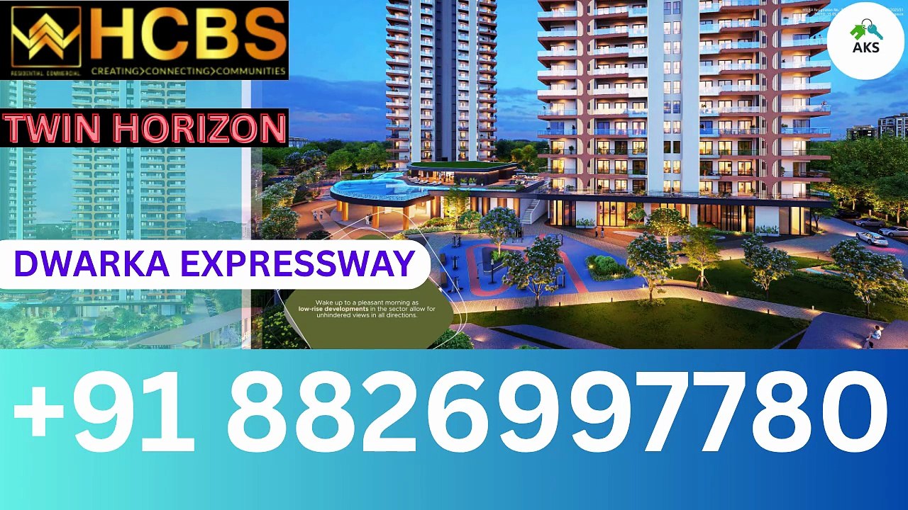 HCBS Twin Horizon 7000 SQFT ₹12.08 Cr* Luxury Penthouse | +91 9311953656