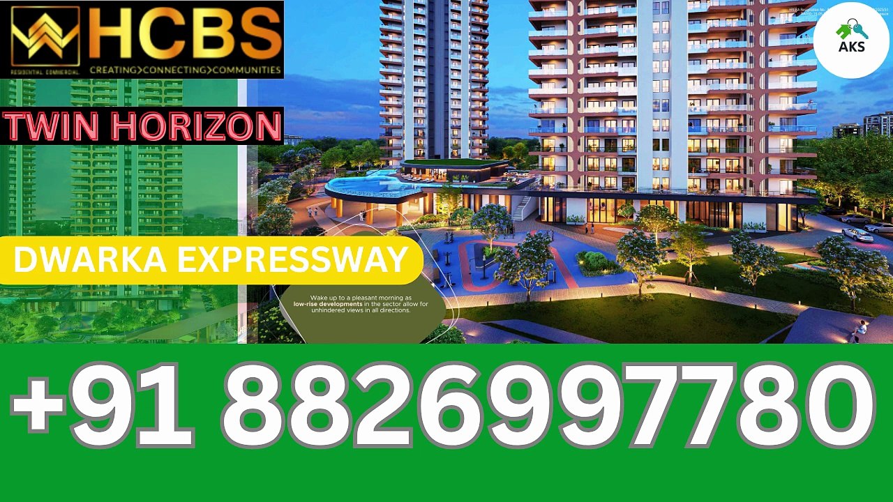 HCBS Twin Horizon Luxury 4 BHK Penthouse Dwarka Expressway | +91 8826997781