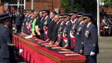Felipe VI entrega los Reales Despachos a 265 nuevos sargentos de la Academia Básica del Aire