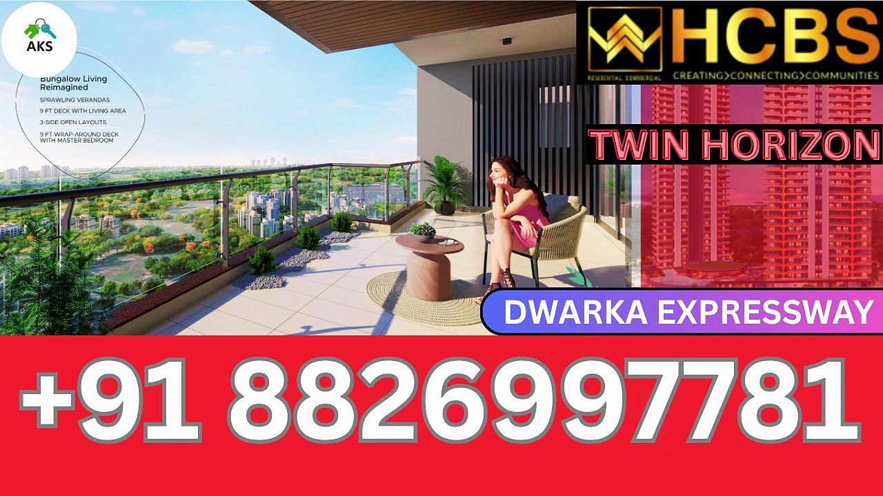 HCBS Twin Horizon 4 BHK 6200 SQFT Penthouse New Launch | +91 9311953656