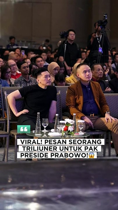 viral pesan triliuner pada presiden prabowo