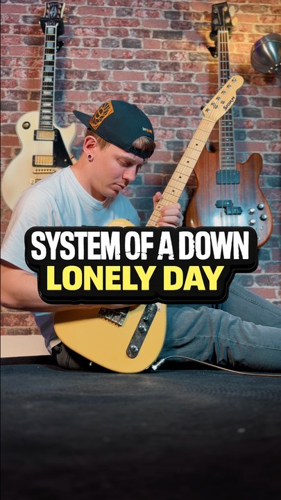 System Of A Down - Lonely Day (Guitar Cover)