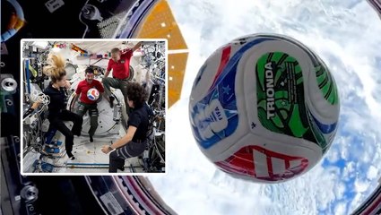 FIFA World Cup 2026 ball goes to space – Astronauts play