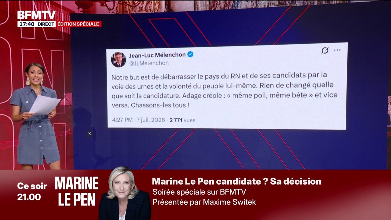 LES ÉCLAIREURS - Procès en appel du RN: les réactions des figures politiques à la condamnation de Marine Le Pen