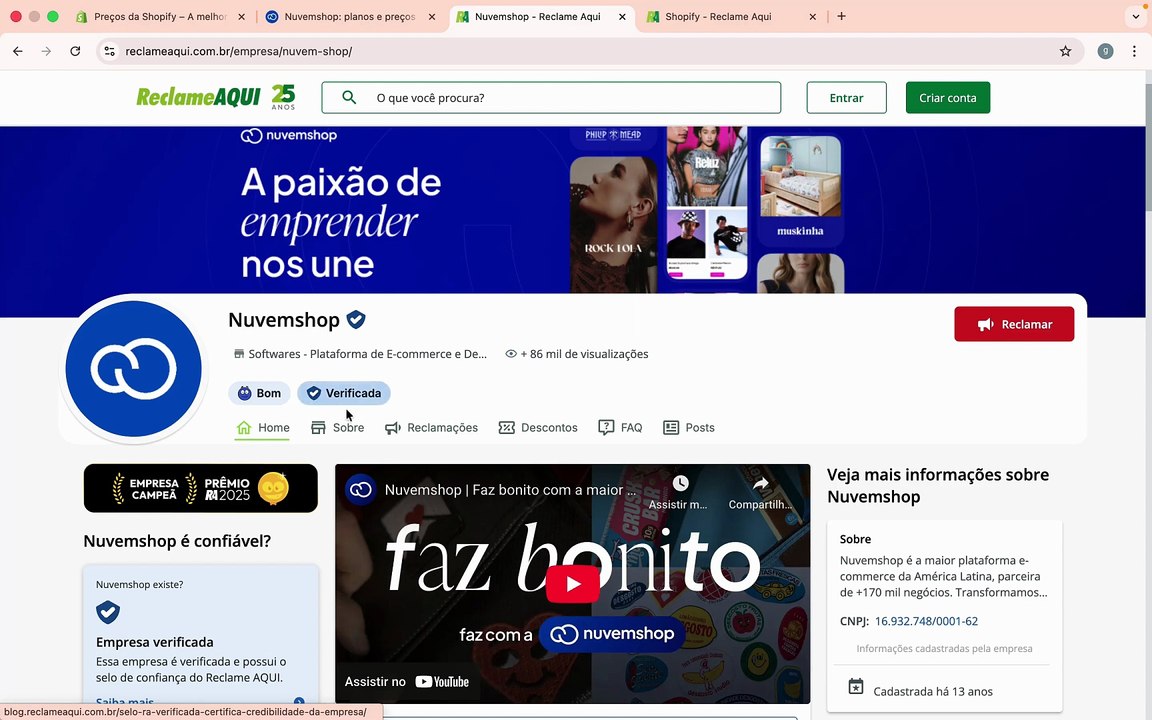 Nuvemshop vs Shopify Qual a Melhor Plataforma para 2026 (Comparativo Real)