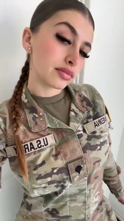 Military woman