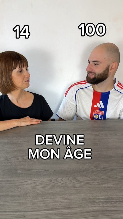 Devine l’âge