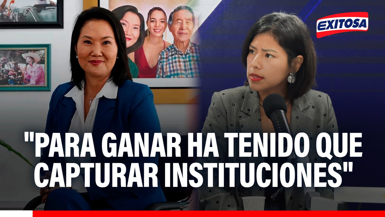 Indira Huilca tras triunfo de Keiko Fujimori: "Para ganar ha tenido que capturar instituciones"