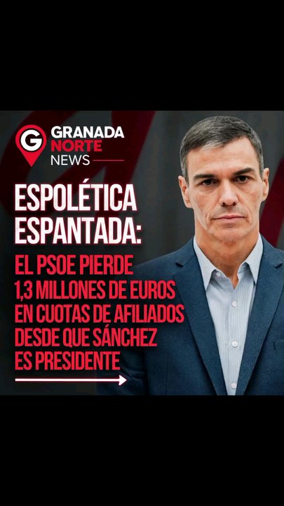 El PSOE reduce sus ingresos por cuotas de afili...