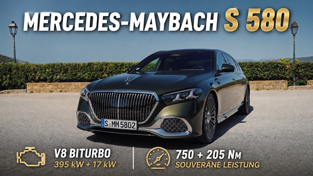 Mercedes-Maybach S 580 Manufaktur Olive metallic: Luxus neu gedacht