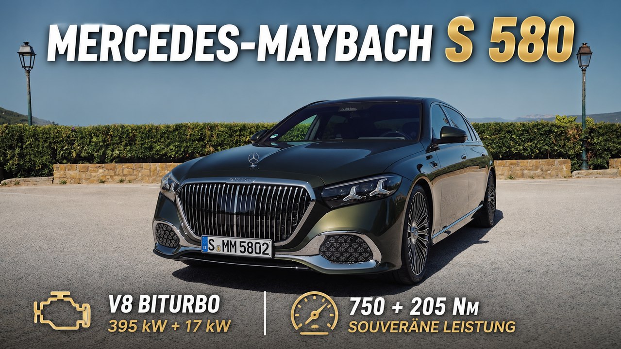 Mercedes-Maybach S 580 Manufaktur Olive metallic: Luxus neu gedacht
