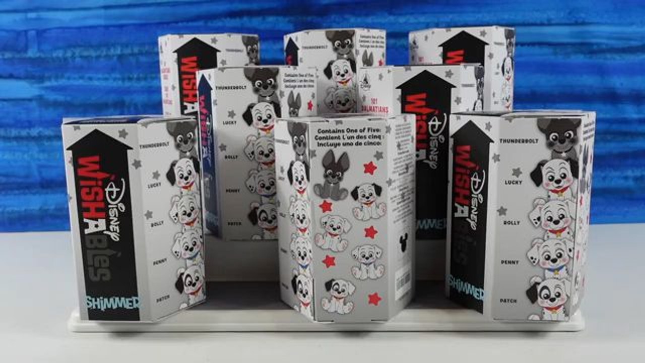 Disney Wishables 101 Dalmatians Blind Box Plush Unboxing
