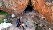 Imagens de drone da caverna Üçağızlı II, no sul da Turquia