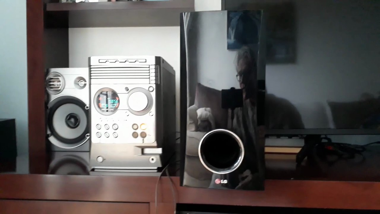 Subwoofer LG Para Home Theater LG S43S3-W [VENDIDO]